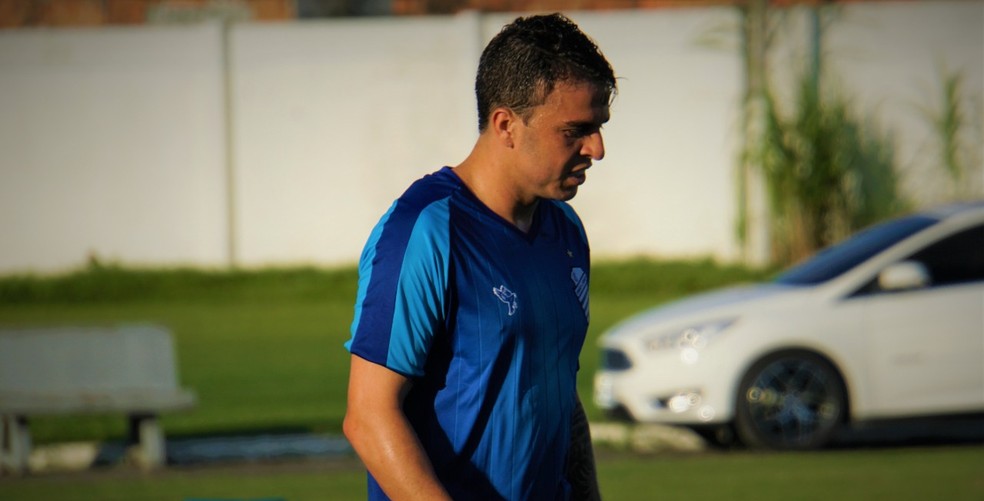 Andrigo ainda não estreou pelo CSA — Foto: Matheus Pimenta/ASCOM CSA