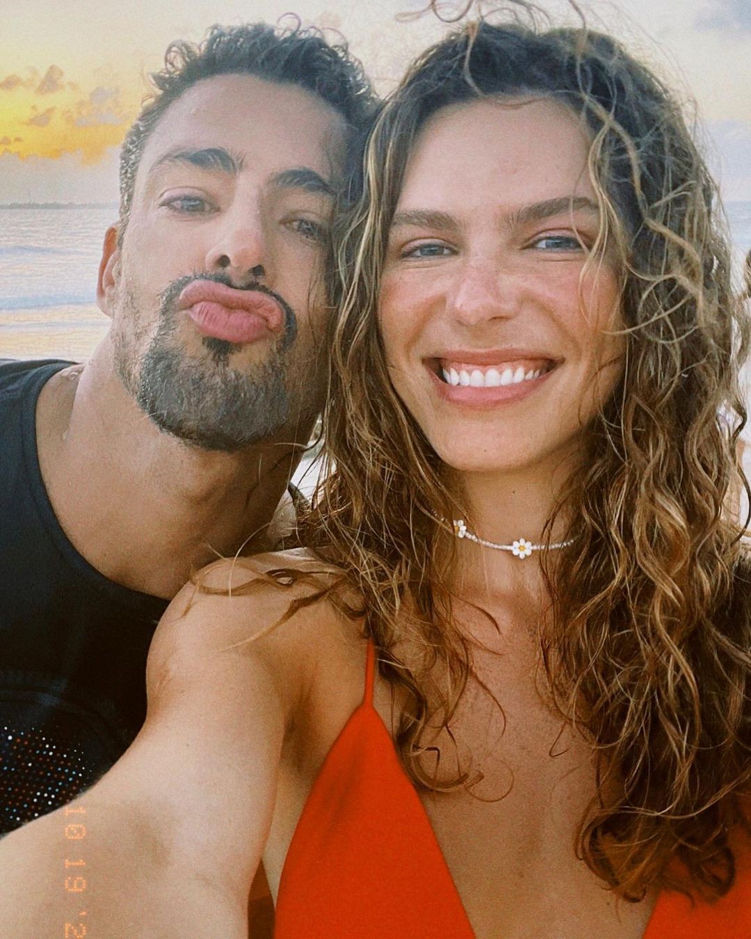 Cauã Reymond e Mariana Goldfarb (Foto: Reprodução / Instagram)