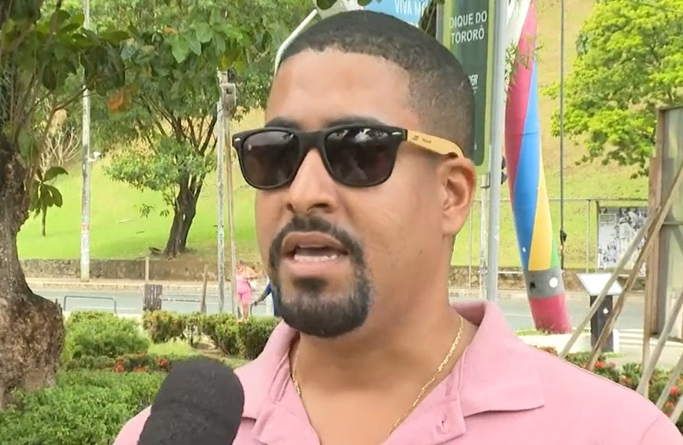 Merchandising coordinator Jeovando Ferreira also intended to throw his daughter's 15th birthday party.  — Photo: Playback/TV Bahia