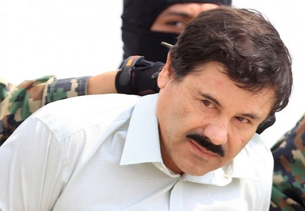 O traficante mexicano Joaquín Guzmán, mais conhecido como "El Chapo", chegou a ser preso em fevereiro de 2014, mas escapou em setembro, antes de ser recapturado (Foto: Mario Guzmán/EPA/Getty Images)