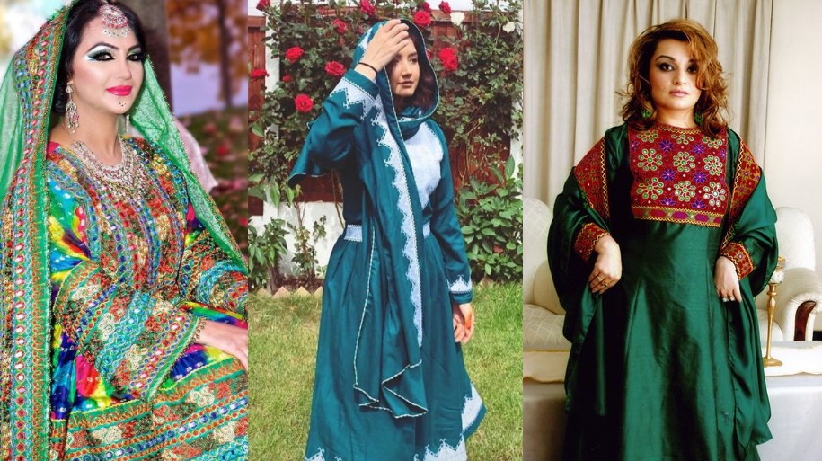 "Não encosta nas minhas roupas": mulheres afegãs protestam nas redes sociais contra o Talibã (Foto: Reprodução/ @makeupbyelu @thisismasuma @RoxanaBahar1)
