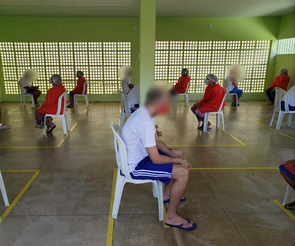 unidades prisionais do RN retomam visitas presenciais  — Foto: Cedida / SEAP