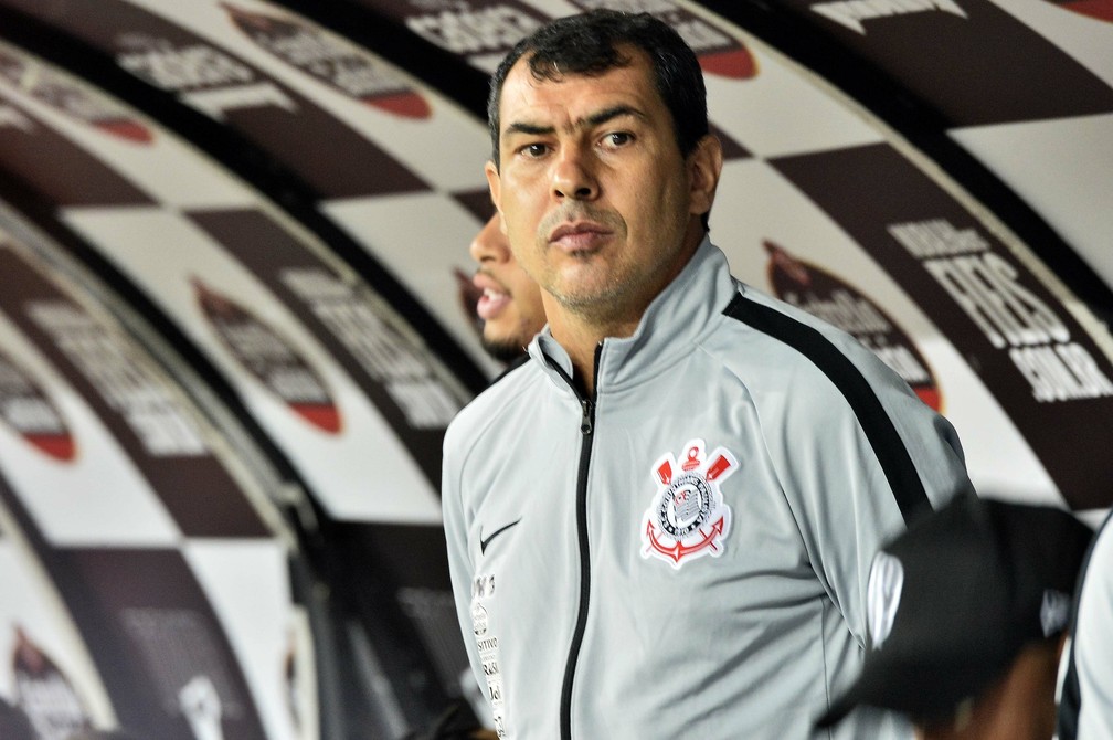 F�bio Carille Corinthians x Cruzeiro � Foto: Marcos Ribolli