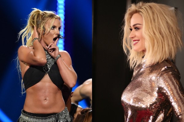 Britney Spears e Katy Perry (Foto: Getty Images)