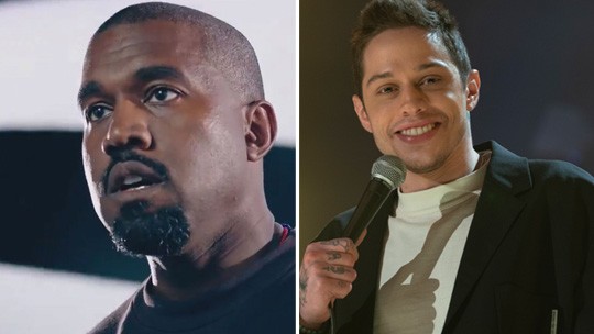 Kanye West publica ataques a Pete Davidson, namorado de Kim Kardashian, no Instagram 
