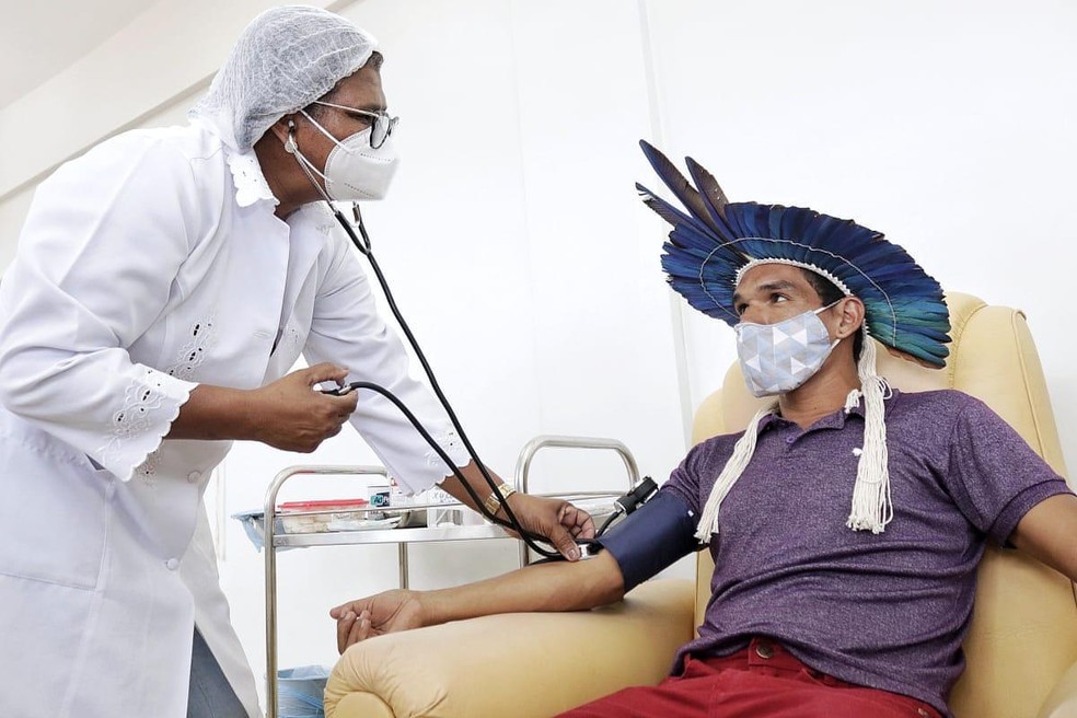 Unidade de atendimento para indígenas começa a funcionar em Palmeira dos Índios, AL — Foto: Dsei Alagoas/Sergipe