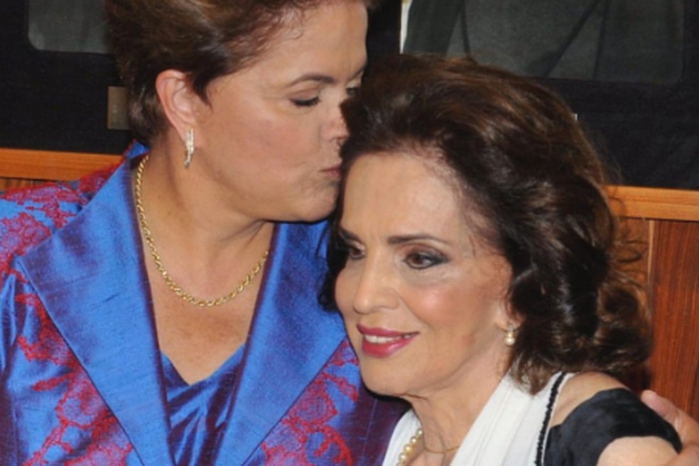 A ex-presidente Dilma Rousseff com a mÃ£e, Dilma Jane â€” Foto: Instagram Dilma Rousseff/Arquivo Pessoal
