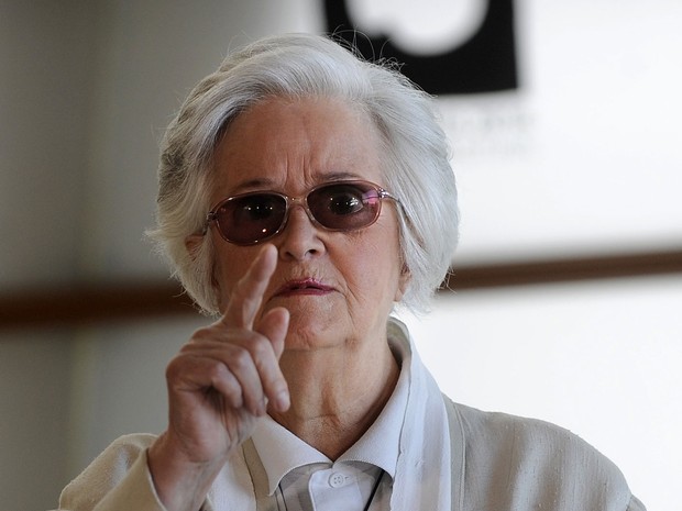 A atriz espanhola Chus Lampreave, a mais velha das &#39;meninas Almoóvar&#39;, em foto de setembro de 2012 (Foto: Rafa Rivas/AFP)