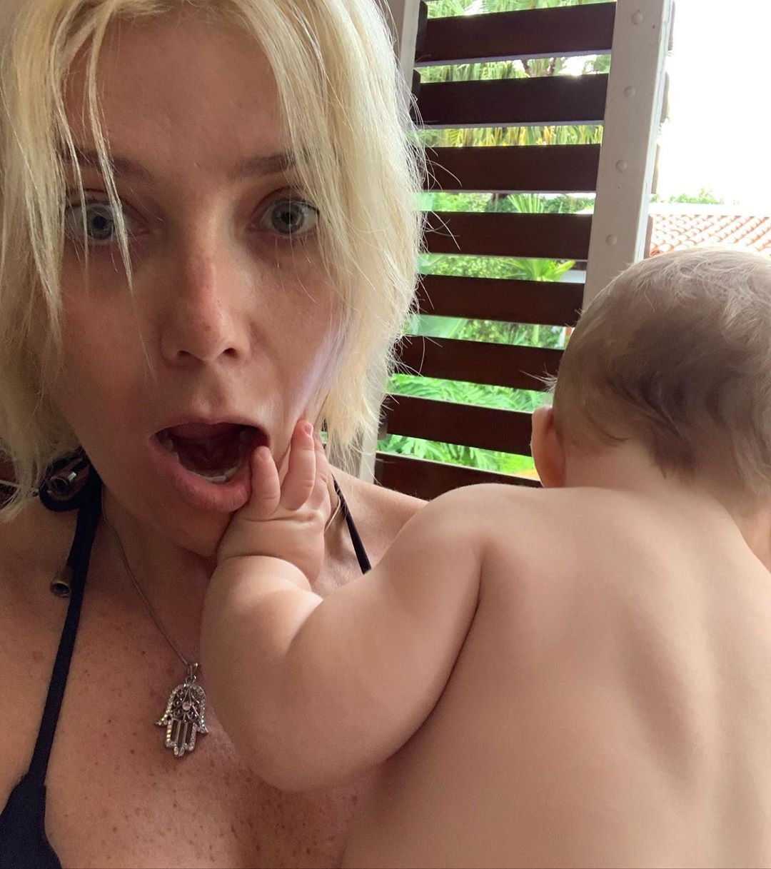 Luiza Possi com o filho (Foto: Instagram/ Reprodução)