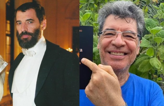 Paulo Betti foi Joaquim de Castro Gomes, marido de Maria Eduarda. O ator está na reprise de 'A vida da gente' (Foto: Reprodução)