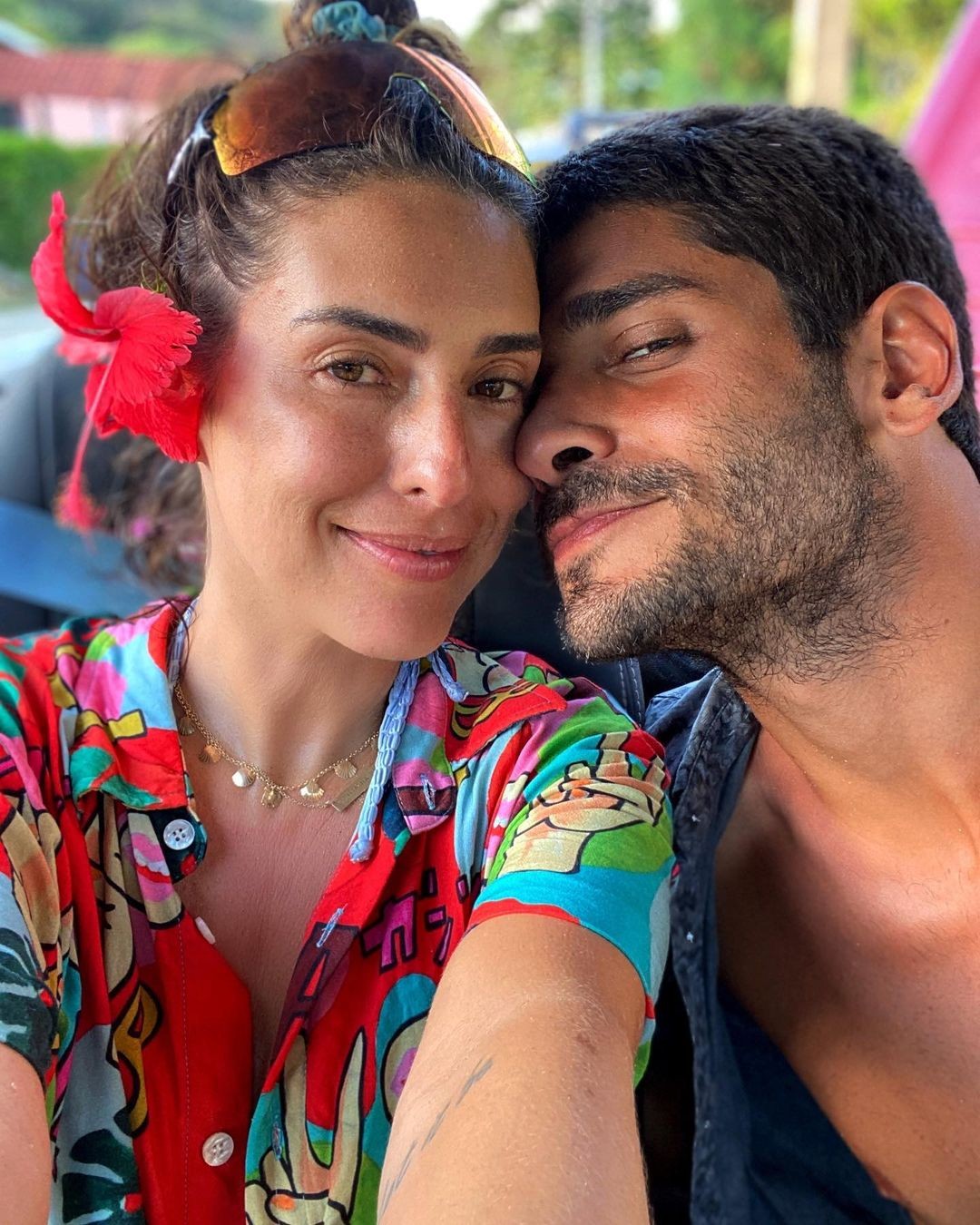 Fernanda Paes Leme e Victor Sampaio (Foto: Reprodução Instagram)