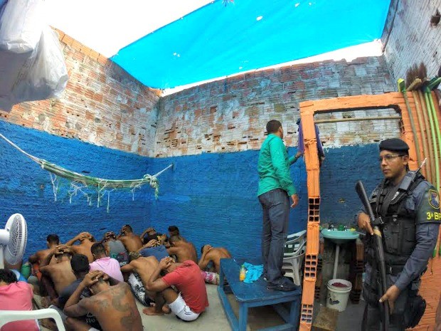 Na Unidade, onde 79 homens cumprem pena (Foto: Seap/Divulgação)