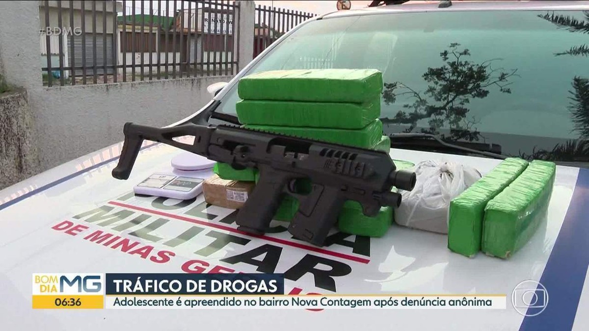 Pm Apreende Adolescente Suspeito De Tráfico De Drogas Em Contagem Minas Gerais G1 0675