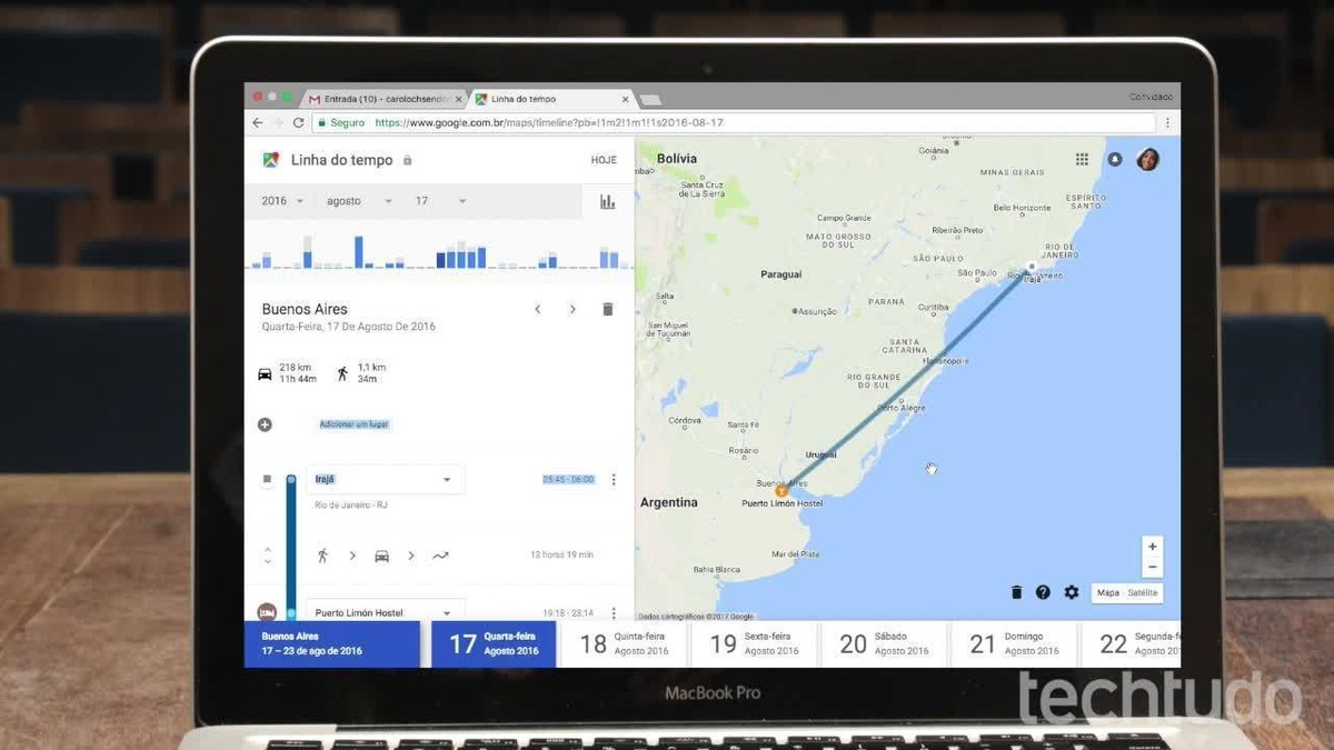 Como saber onde a pessoa esteve pelo Google Maps