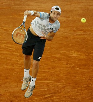 João Sousa português no Masters 1000 de Madri (Foto: AP)