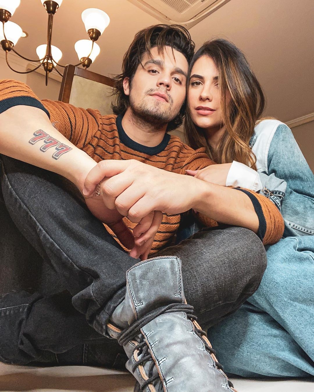 Luan Santana e namorada (Foto: Reprodução Instagram)