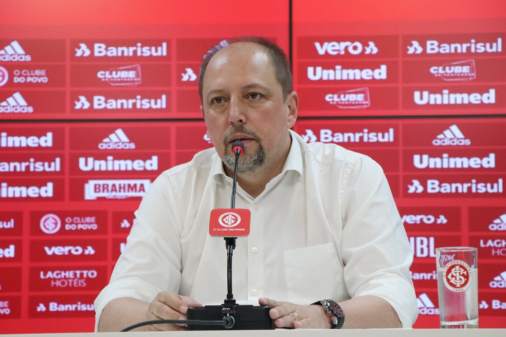 Alessandro Barcellos presidente Inter — Foto: Ricardo Duarte / Internacional