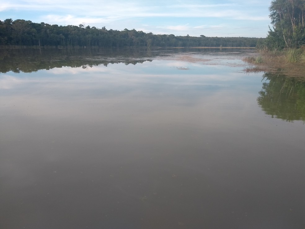 Lagoa é considerada um dos pontos turistícos da região — Foto: Eliete Marques/ G1 