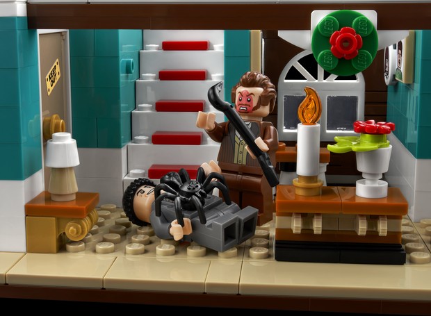 Casa do filme 'Esqueceram de Mim' é lançada em versão LEGO (Foto: Lego / Divulgação)