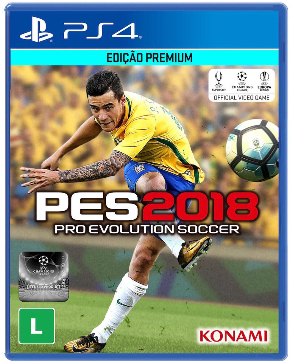 Pes 2018 Tera Philippe Coutinho Na Capa Brasileira Games G1