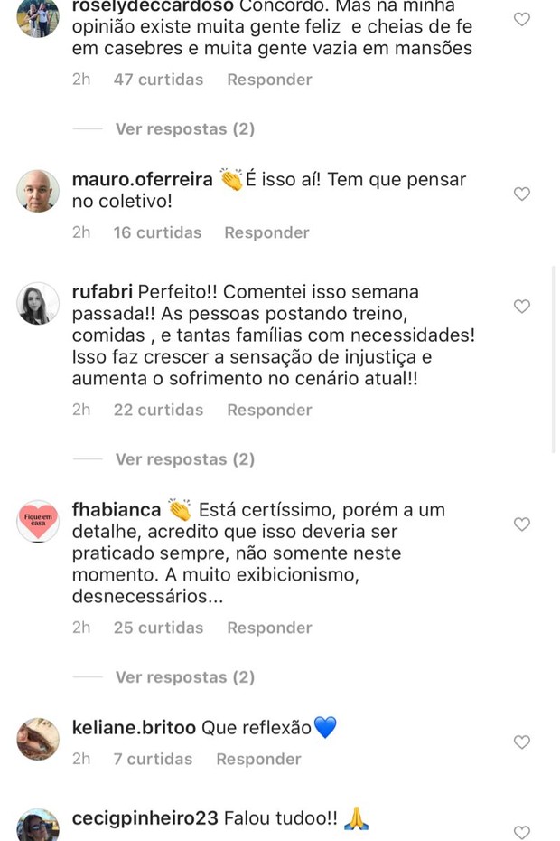 Padre Fábio de Melo faz reflexão sobre ostentação de riqueza em meio à quarentena e famosos opinam (Foto: Reprodução/Instagram)