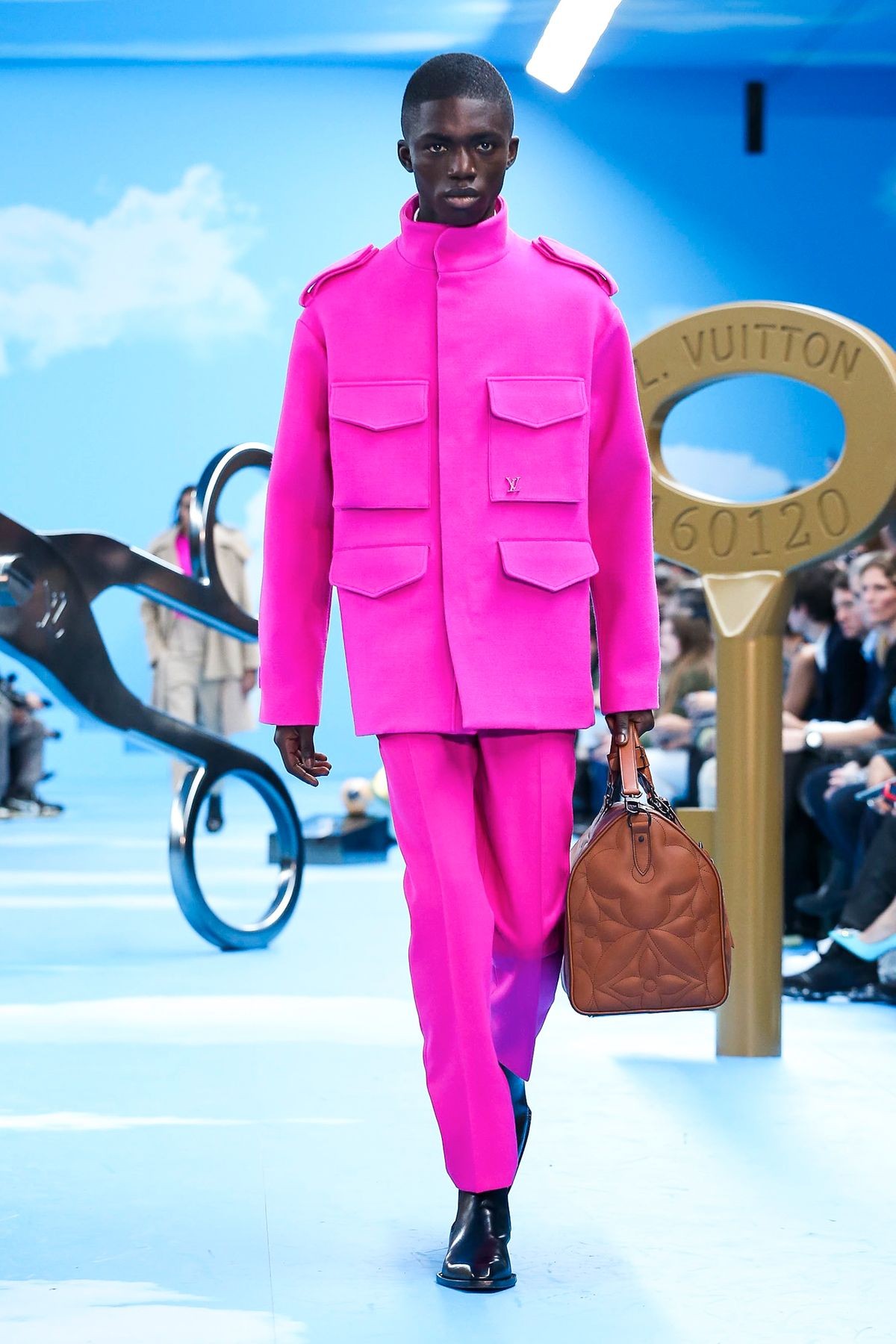 Louis Vuitton - inverno 2020 masculino (Foto: Getty Images)