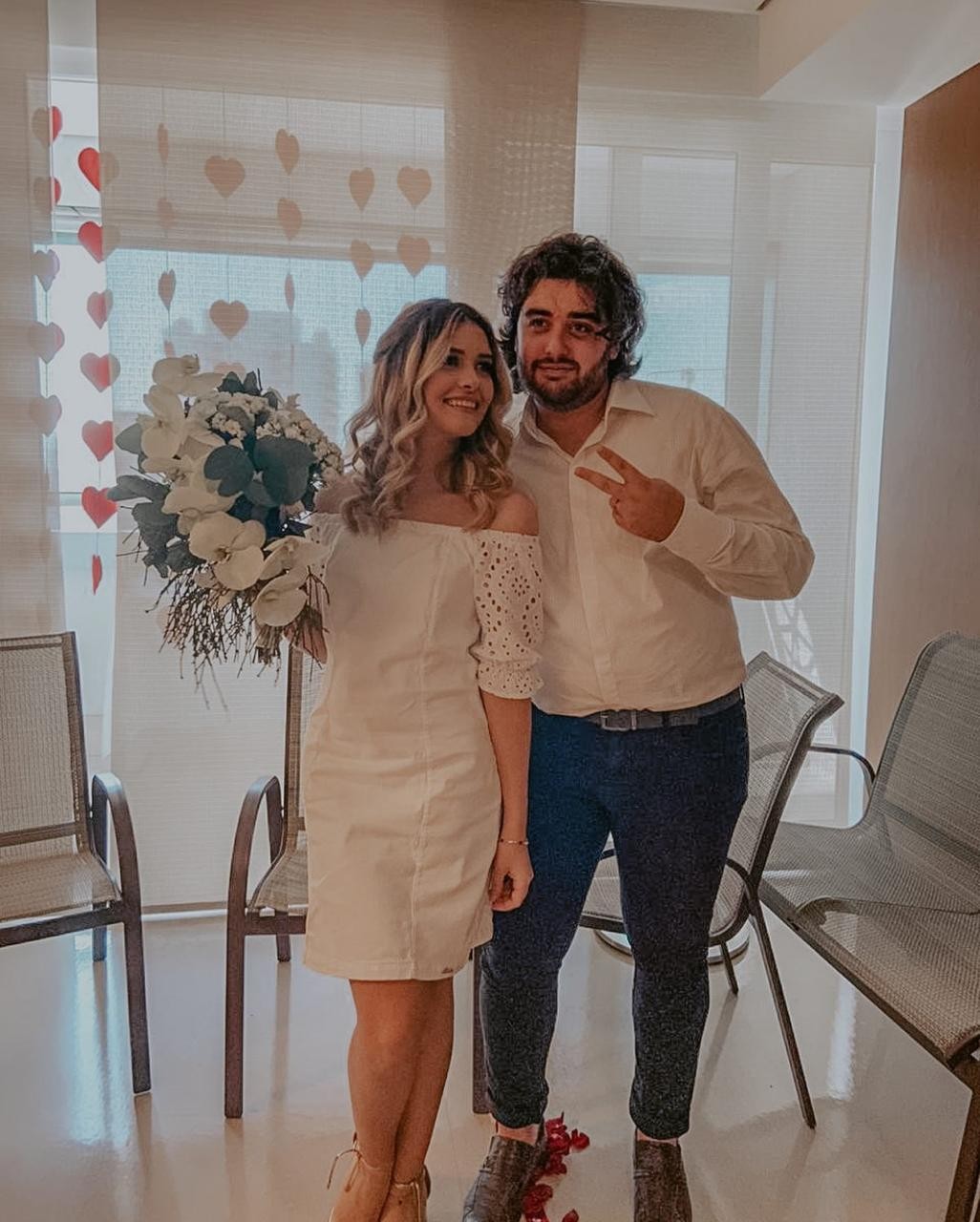 Gabriela se casou com Thalles no hospital Osvaldo Cruz (Foto: Reprodução Instagram)