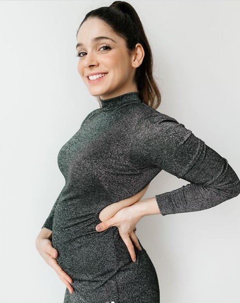 Sabrina Petráglia está grávida de uma menina (Foto: Reprodução)