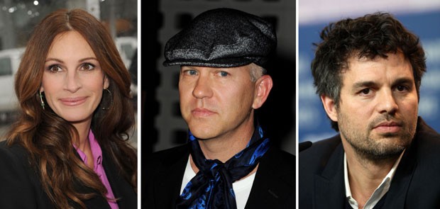 Julia Roberts, Ryan Murphy e Mark Ruffalo (Foto: Getty Images)