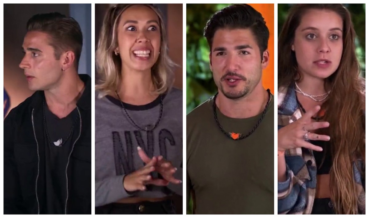 'Túnel do Amor’ tem trocas de casa entre Felipe, Vanessa, Stefano e Nina Túnel do Amor multishow