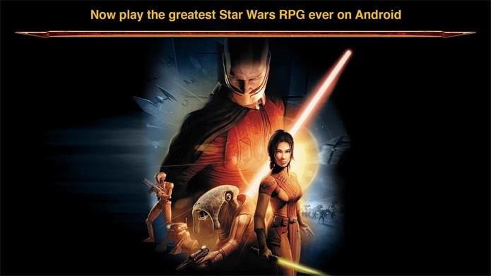 Star Wars: Knights of the Old Republic está disponível no Android (Foto: Divulgação)