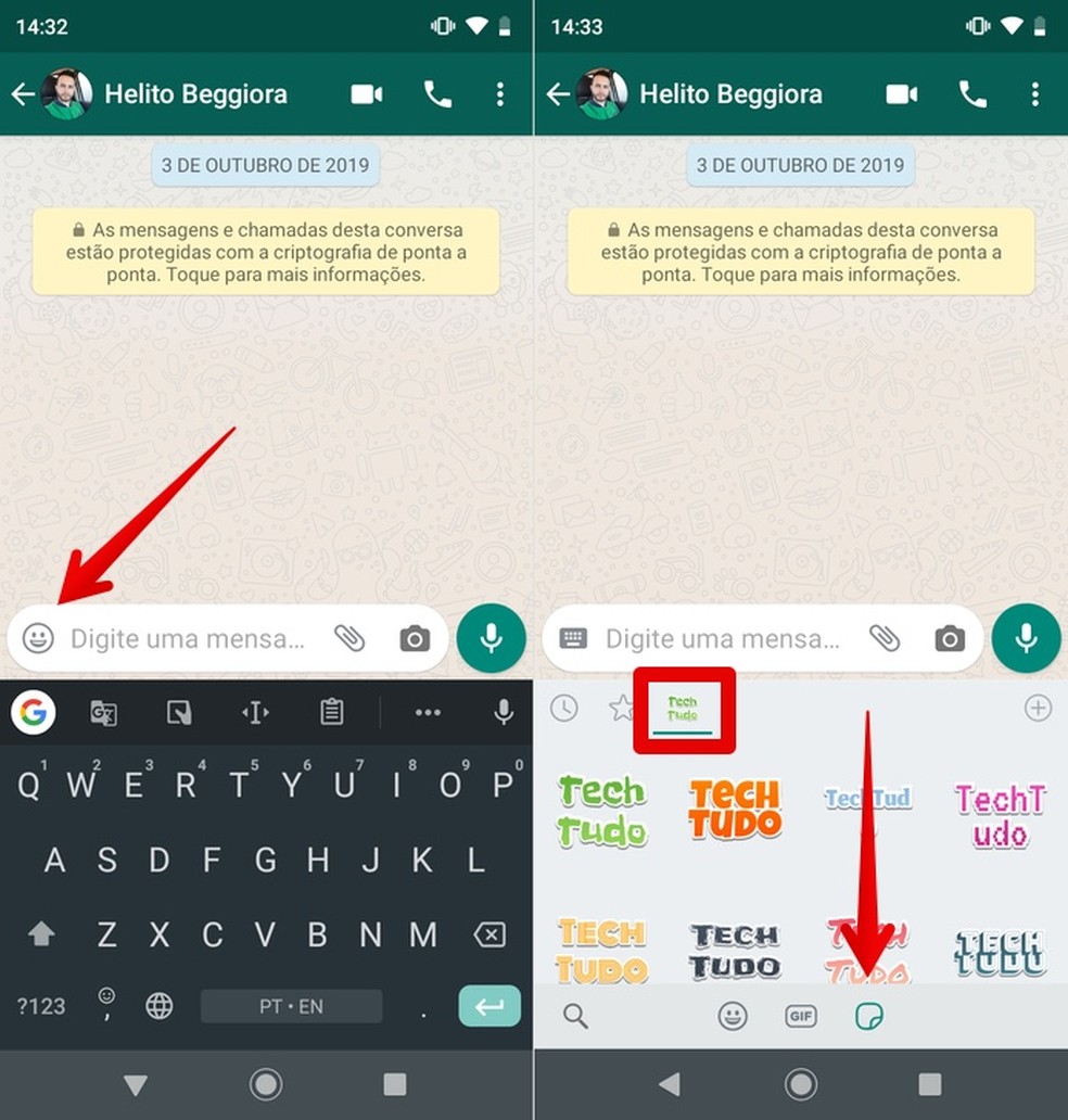 Como Fazer Figurinhas Do Whatsapp Com Texto Redes Sociais Techtudo