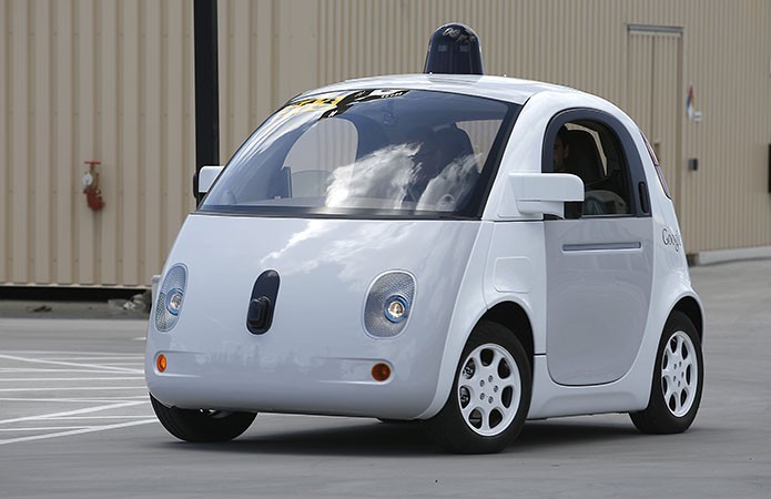 Versão mais recente do veículo autônomo do Google já anda pelas ruas de Mountain View, na Califórnia (Foto: Divulgação)