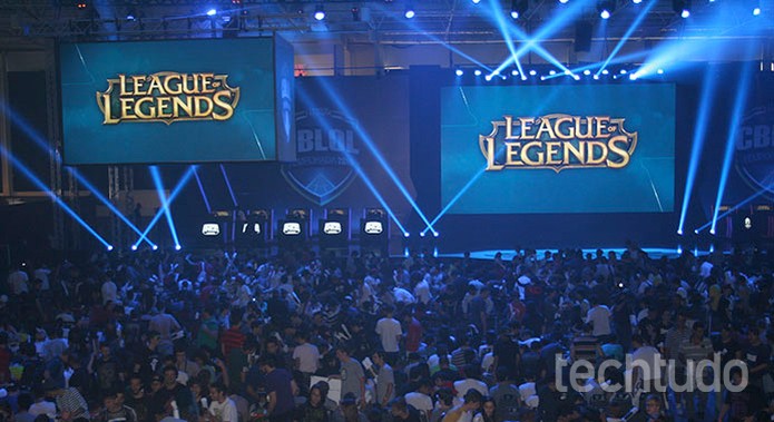 Público lota a Final do Campeonato Brasileiro de League of Legends (Foto: Felipe Vinha / TechTudo)