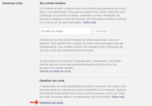 Como Excluir Meu Facebook Veja Todas As Formas De Sair Da Rede Social Redes Sociais Techtudo