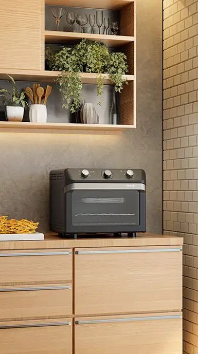 Pequenos, mas poderosos: 5 fornos elétricos para cozinhas compactas