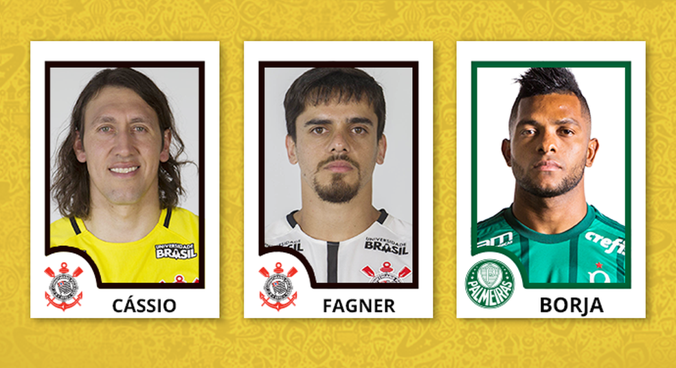 Fora do álbum, dentro da Copa? Veja quem de Palmeiras e Corinthians pode ir  à Rússia | campeonato paulista | ge