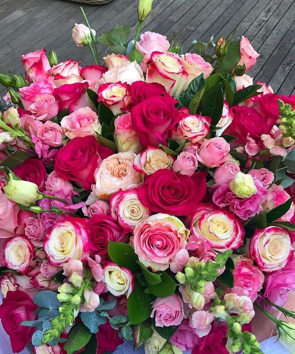 As flores enviadas por Xande (Foto: Reprodução/ Instagram)