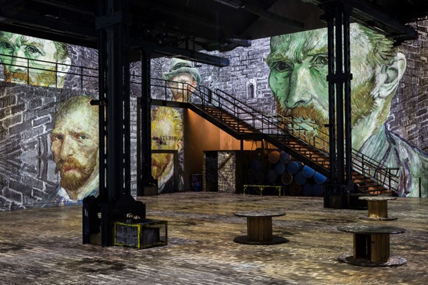 Museu em Paris projeta obras de Van Gogh em paredes de 10 metros (Foto: Divulgação)