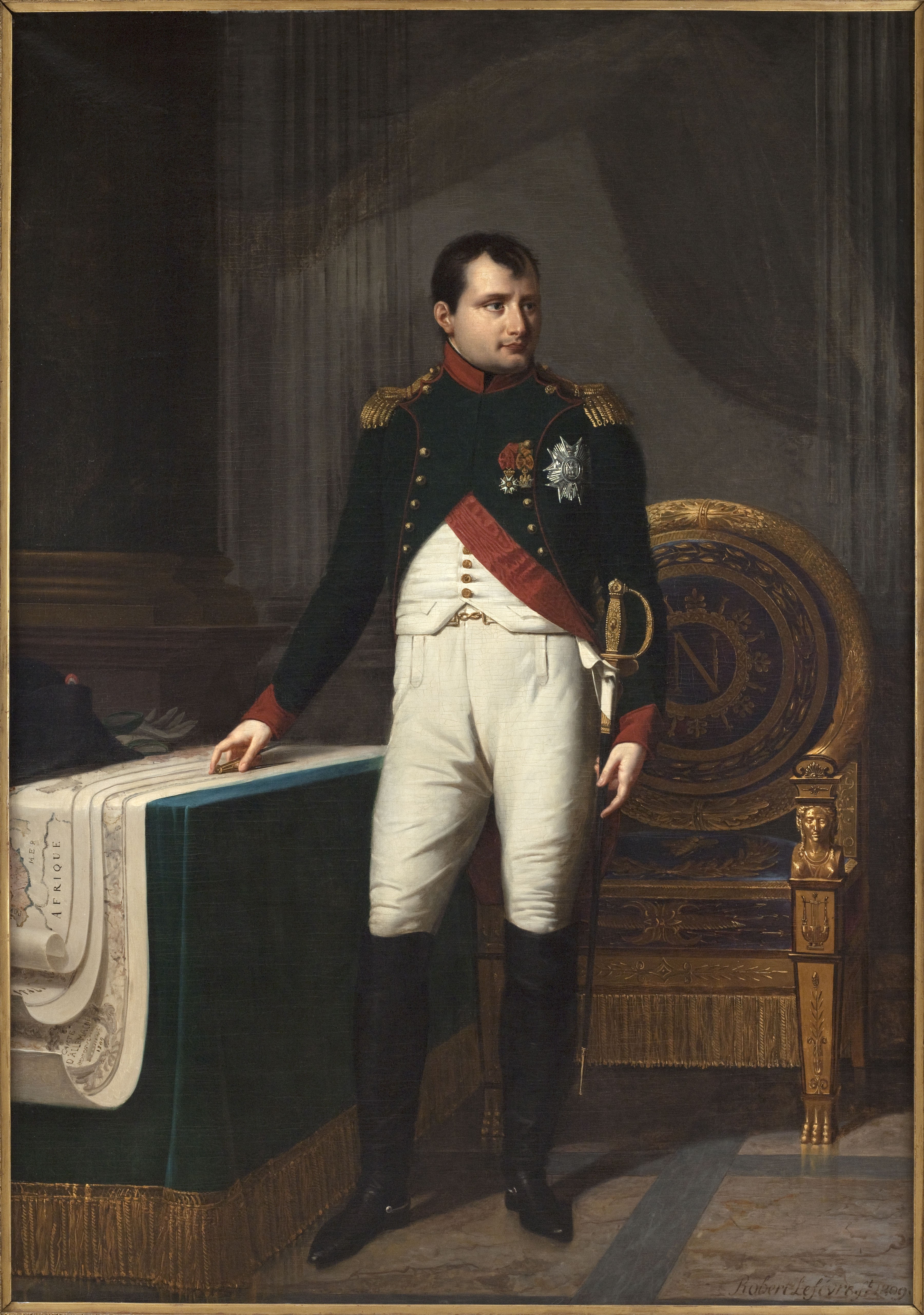 A mostra reúne retratos do Imperador, como o feito por Robert Lefèvre em 1809, e cenas cotidianas de Paris durante seu reinado (Foto: Musée Carnavalet / Roger-Viollet)