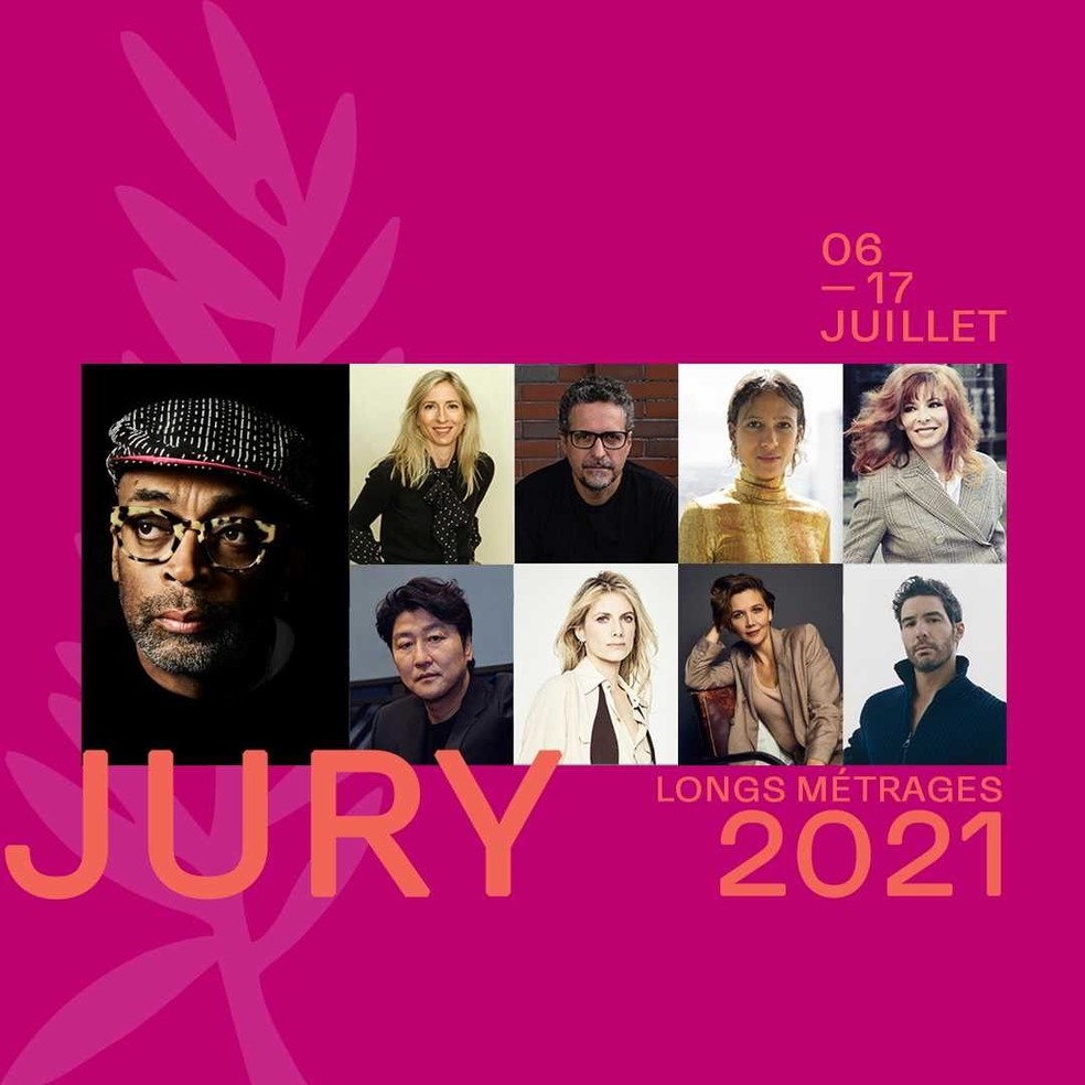 74º Festival de Cannes anuncia membros do júri. Evento acontece entre os dias 6 e 17 de julho — Foto: Reprodução/Instagram