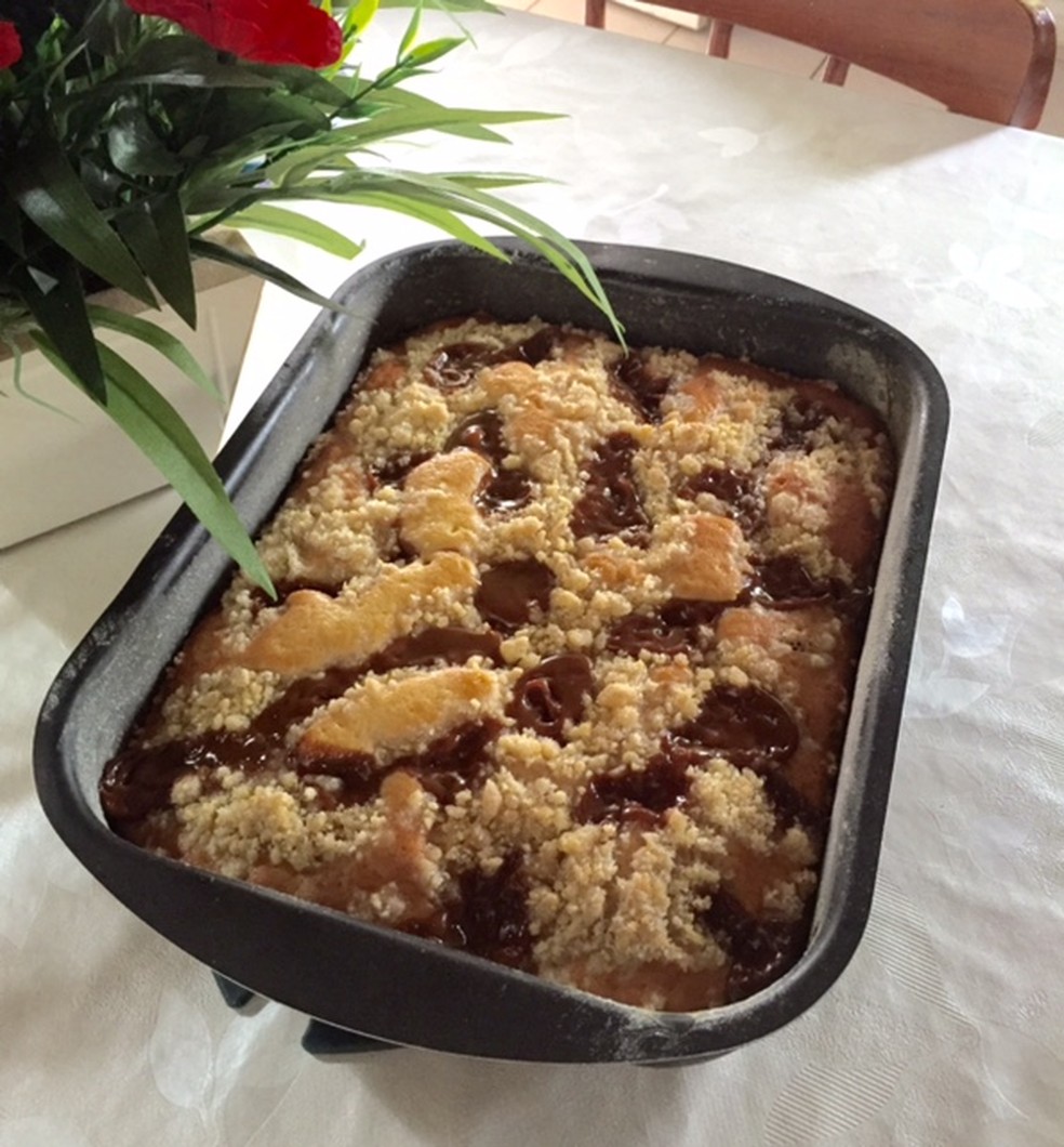 Cuca De Doce De Leite