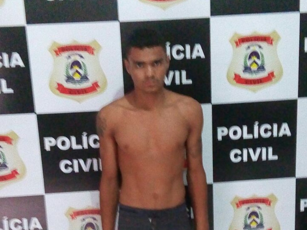 Suspeito foi preso em Porto Nacional (Foto: Polícia Civil/Divulgação)