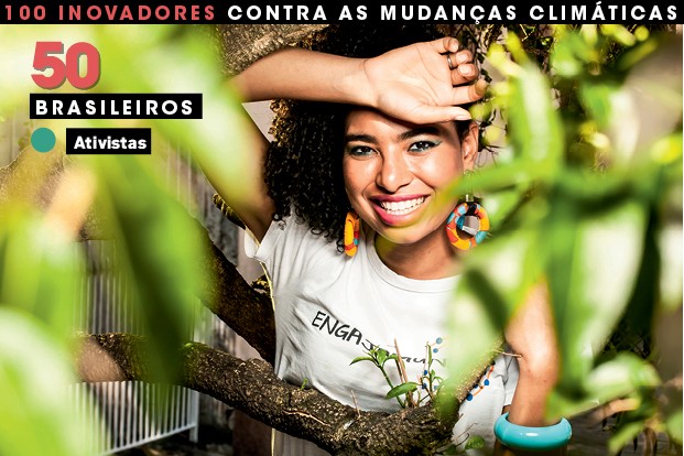 Amanda da Cruz Costa - Embaixadora da Juventude ONU - 100 inovadores contra as mudanças climáticas (Foto: Divulgação)
