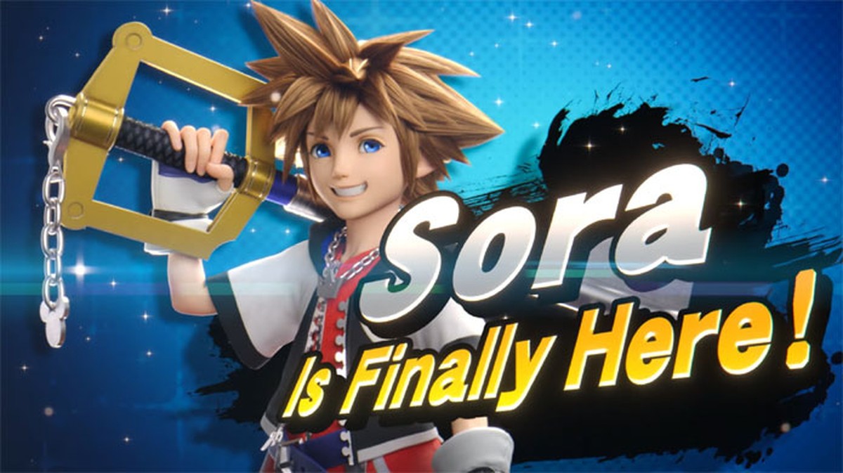 Sora de Kingdom Hearts é novo lutador de Super Smash Bros. Ultimate