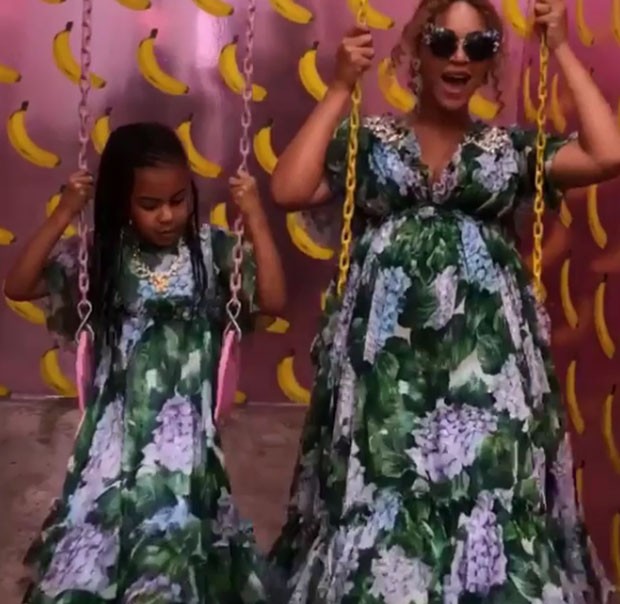 Um tour pelo Museu do Sorvete com Beyoncé (Foto: Instagram @beyonce)