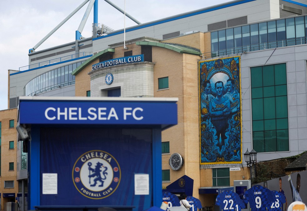 Fachada do Chelsea FC em Londres — Foto: REUTERS/Hannah Mckay