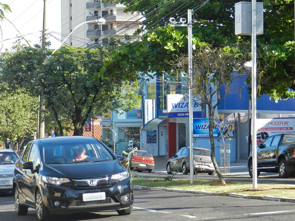 Radares começaram a funcionar em 2015, em Presidente Prudente (Foto: Stephanie Fonseca / G1)