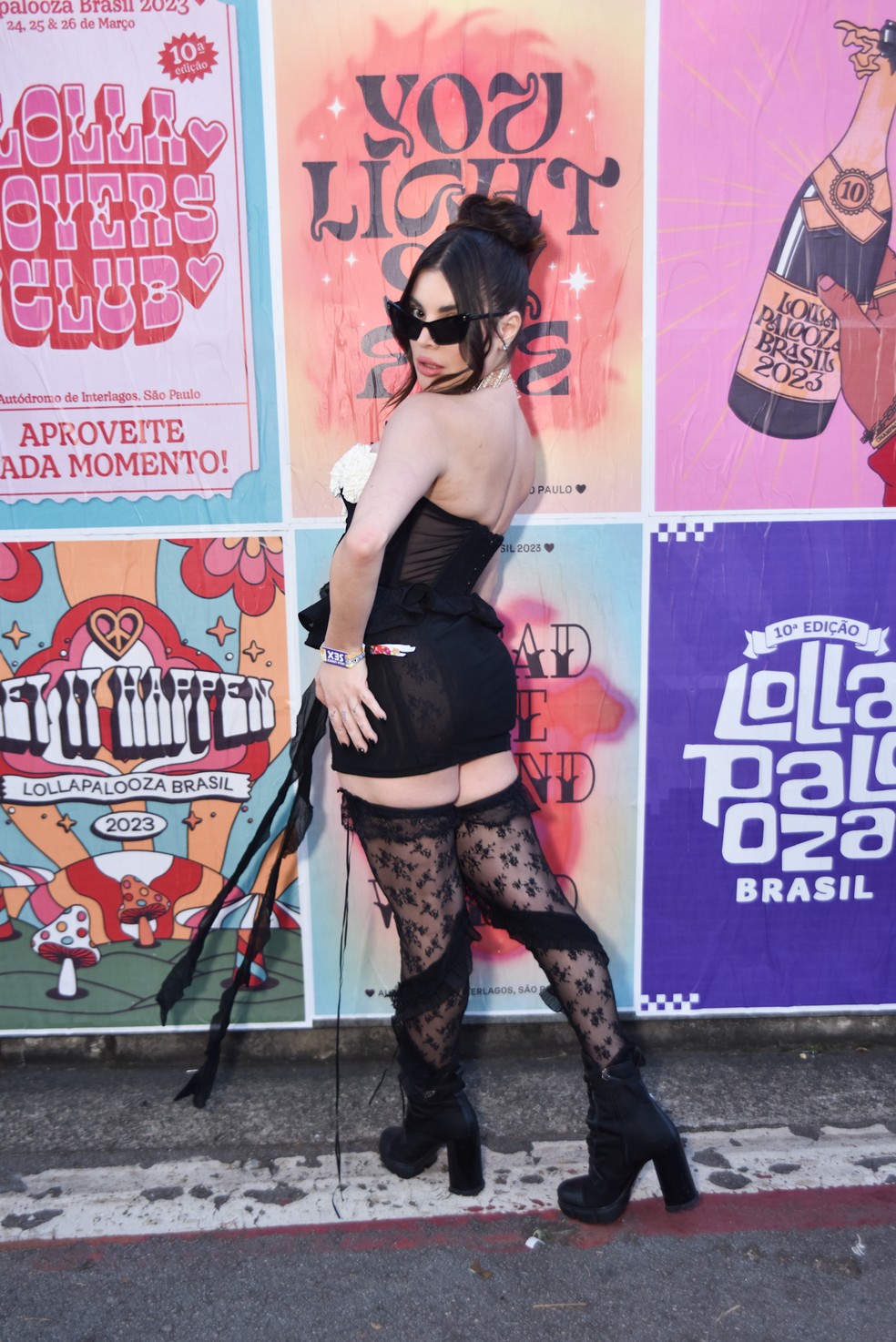 Gkay no Lollapalooza 2023 — Foto: AgNews