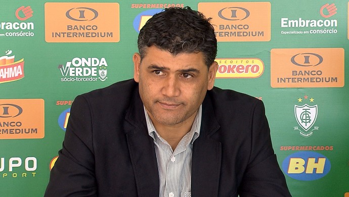 Sidiclei Menezes assumiu a direção de futebol do América-MG (Foto: Reprodução/TV Globo)